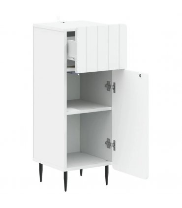 vidaXL Bathroom Storage Cainet ZWOLLE White 30 x 31 x 79.5 cm