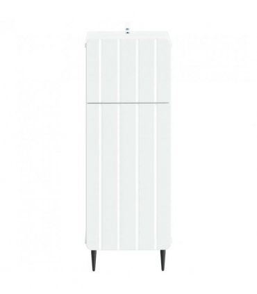 vidaXL Bathroom Storage Cainet ZWOLLE White 30 x 31 x 79.5 cm