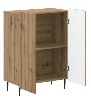 vidaXL Bathroom Storage Cainet ZWOLLE Artisan Oak 59.5 x 31 x 79.5 cm