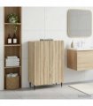 vidaXL Bathroom Storage Cainet ZWOLLE Sonoma Oak 59.5 x 31 x 79.5 cm