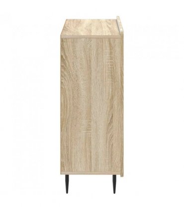 vidaXL Bathroom Storage Cainet ZWOLLE Sonoma Oak 59.5 x 31 x 79.5 cm