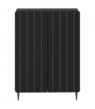 vidaXL Bathroom Storage Cainet ZWOLLE Black 59.5 x 31 x 79.5 cm
