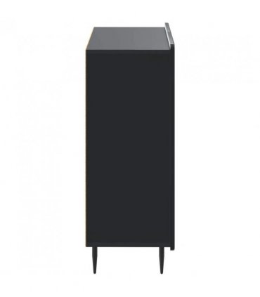 vidaXL Bathroom Storage Cainet ZWOLLE Black 59.5 x 31 x 79.5 cm