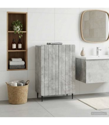 vidaXL Bathroom Storage Cainet ZWOLLE Concrete Grey