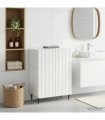 vidaXL Bathroom Storage Cainet ZWOLLE High Gloss White — V0672275951