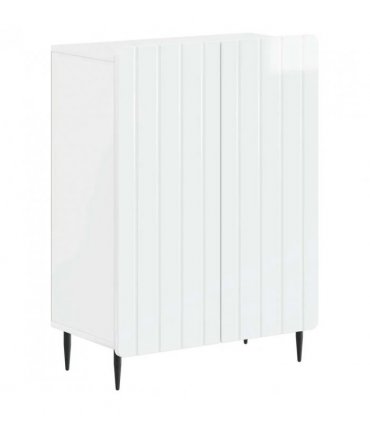 vidaXL Bathroom Storage Cainet ZWOLLE High Gloss White — V0672275951