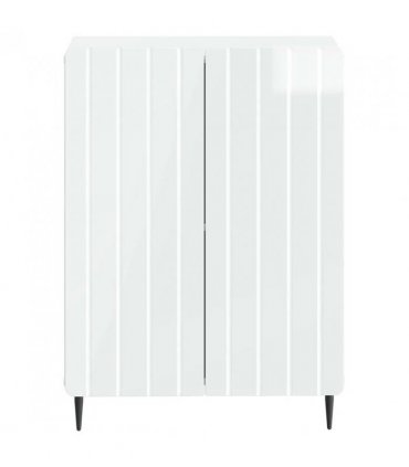 vidaXL Bathroom Storage Cainet ZWOLLE High Gloss White — V0672275951