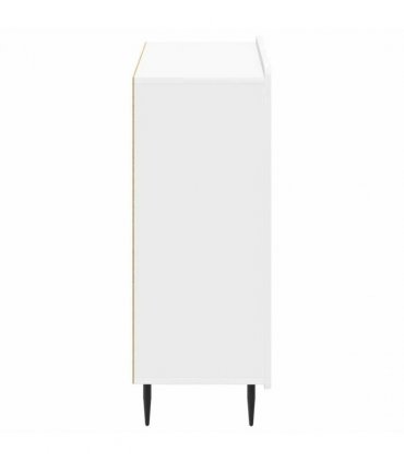 vidaXL Bathroom Storage Cainet ZWOLLE High Gloss White — V0672275951