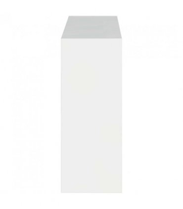 vidaXL Wall-Mounted Shoe Cabinet ZWOLLE 71 x 17 x 43 cm — Colour: High gloss white