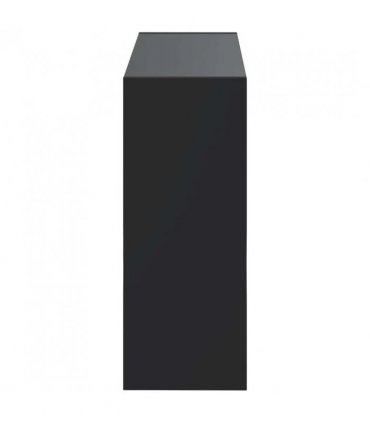 vidaXL Wall-Mounted Shoe Cabinet ZWOLLE 71 x 17 x 43 cm Black