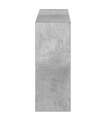 vidaXL Wall-Mounted Shoe Cabinet ZWOLLE 71 x 17 x 43 cm Concrete Grey