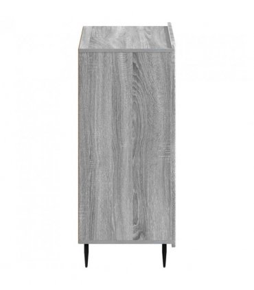 vidaXL Shoe Cabinet ZWOLLE 59.5 x 39.5 x 91.5 cm Engineered Wood — Colour: Grey sonoma