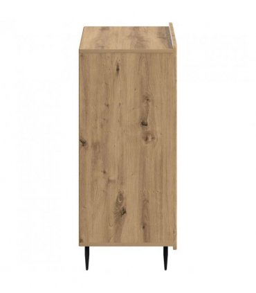 vidaXL Shoe Cabinet ZWOLLE 59.5 x 39.5 x 91.5 cm Engineered Wood — Colour: Artisan oak