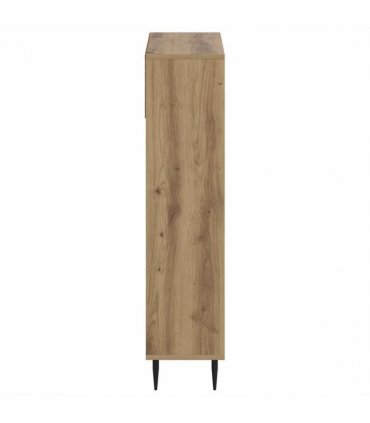 vidaXL Shoe Cabinet ZWOLLE 78 x 24 x 103 cm Engineered Wood — Colour: Artisan oak