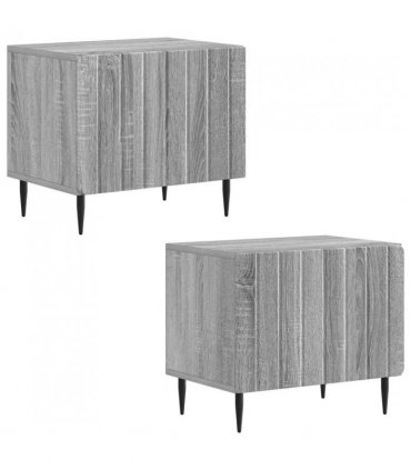 vidaXL TV Cabinet Grey Sonoma Engineered Wood — V0672275998