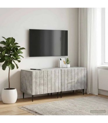 vidaXL TV Cabinet Concrete Grey Engineered Wood — V0672276001