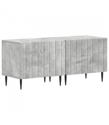 vidaXL TV Cabinet Concrete Grey Engineered Wood — V0672276001