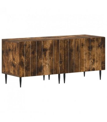 vidaXL TV Cabinet Smoked Oak Engineered Wood — V0672276002