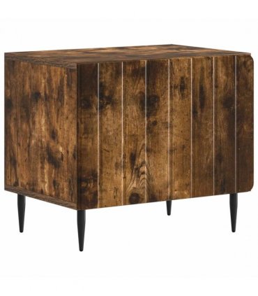 vidaXL TV Cabinet Smoked Oak Engineered Wood — V0672276002