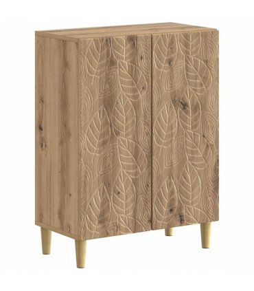 vidaXL Bathroom Storage Cainet DELFT Artisan Oak 59.5 x 31 x 80 cm