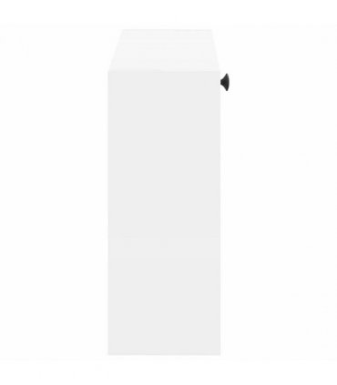 vidaXL Wall-Mounted Shoe Cabinet DELFT 71 x 17 x 43 cm Engineered Wood — Colour: White