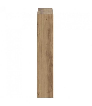 vidaXL Wall-Mounted Shoe Cabinet DELFT 71 x 17 x 86 cm Engineered Wood — Colour: Artisan oak