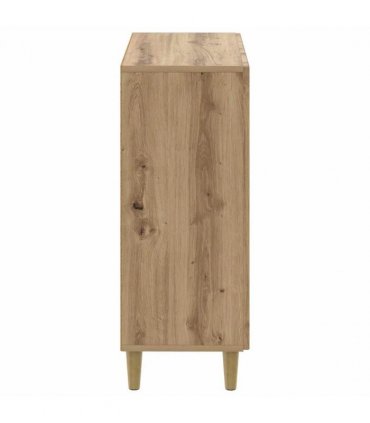 vidaXL Shoe Cabinet DELFT 59.5 x 39.5 x 90 cm Engineered Wood — Colour: Artisan oak