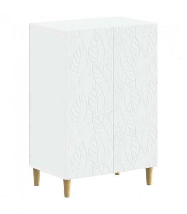 vidaXL Shoe Cabinet DELFT 59.5 x 39.5 x 90 cm Engineered Wood White