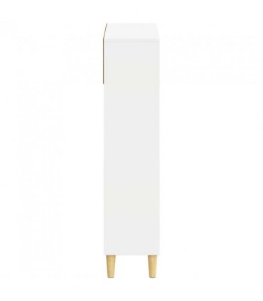 vidaXL Shoe Cabinet DELFT 78 x 24 x 103 cm Engineered Wood White