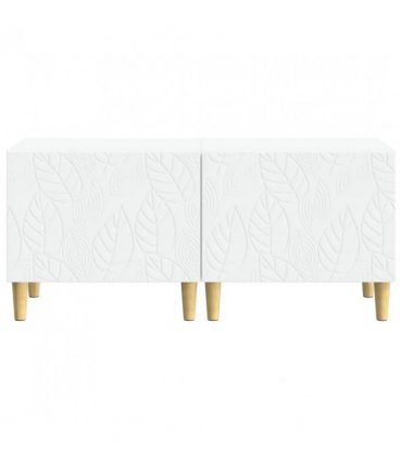 vidaXL TV Cabinet White Engineered Wood — V0672276429