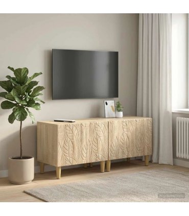 vidaXL TV Cabinet Sonoma Oak Engineered Wood — V0672276430