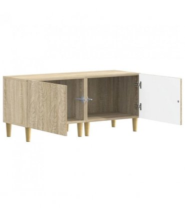 vidaXL TV Cabinet Sonoma Oak Engineered Wood — V0672276430