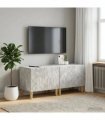 vidaXL TV Cabinet Concrete Grey Engineered Wood — V0672276433