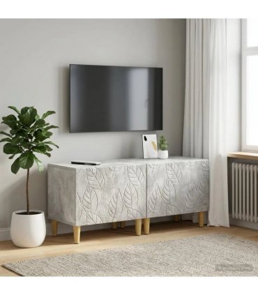 vidaXL TV Cabinet Concrete Grey Engineered Wood — V0672276433