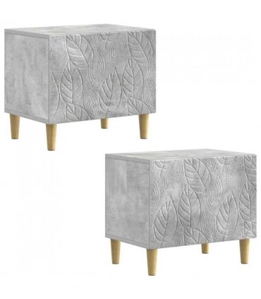 vidaXL TV Cabinet Concrete Grey Engineered Wood — V0672276433