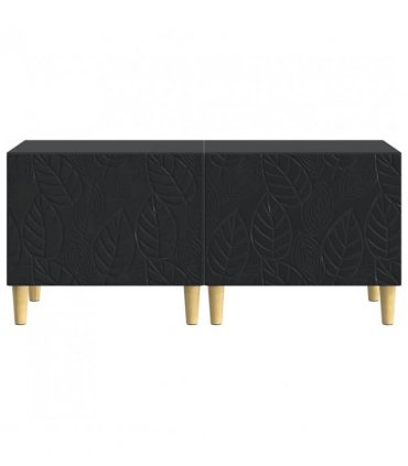 vidaXL TV Cabinet Black Engineered Wood — V0672276437