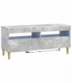 vidaXL LED TV Cabinet Concrete Grey Engineered Wood — V0672276461
