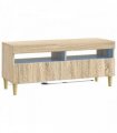 vidaXL LED TV Cabinet Sonoma Oak Engineered Wood — V0672276464