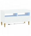 vidaXL LED TV Cabinet White Engineered Wood — V0672276472
