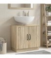 vidaXL Bathroom Sink Cabinet HOORN Sonoma Oak 59.5 x 31.5x 56 cm