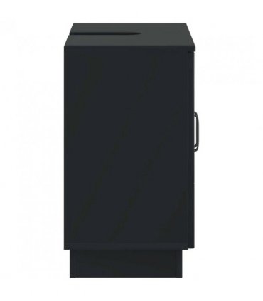 vidaXL Bathroom Sink Cabinet HOORN Black 59.5 x 31.5x 56 cm