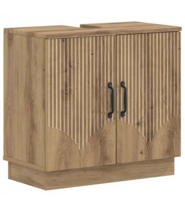 vidaXL Bathroom Sink Cabinet HOORN Artisan Oak 59.5 x 31.5x 56 cm