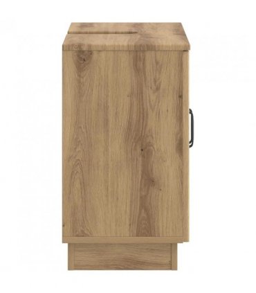 vidaXL Bathroom Sink Cabinet HOORN Artisan Oak 59.5 x 31.5x 56 cm