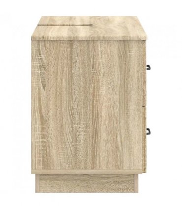 vidaXL Bathroom Sink Cabinet HOORN Sonoma Oak 82 x 41x 56 cm