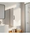 vidaXL Bathroom Wall Cabinet HOORN White 30 x 31 x 59 cm