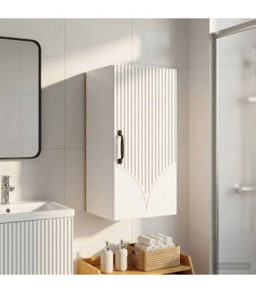 vidaXL Bathroom Wall Cabinet HOORN White 30 x 31 x 59 cm