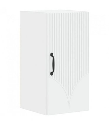 vidaXL Bathroom Wall Cabinet HOORN White 30 x 31 x 59 cm