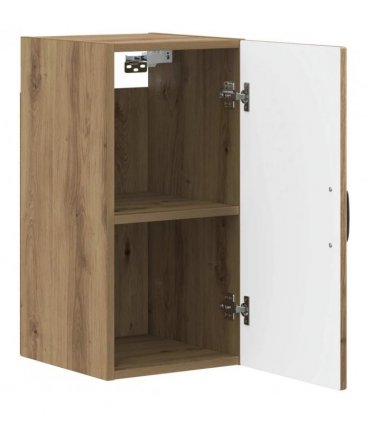 vidaXL Bathroom Wall Cabinet HOORN Artisan Oak 30 x 31 x 59 cm