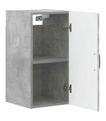 vidaXL Bathroom Wall Cabinet HOORN Concrete Grey 30 x 31 x 59 cm