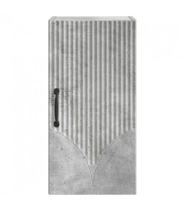 vidaXL Bathroom Wall Cabinet HOORN Concrete Grey 30 x 31 x 59 cm